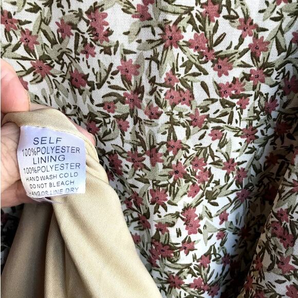 Tea N Lace Hi-Low Floral Print Ruffled Maxi Dress - Picture 8 of 9